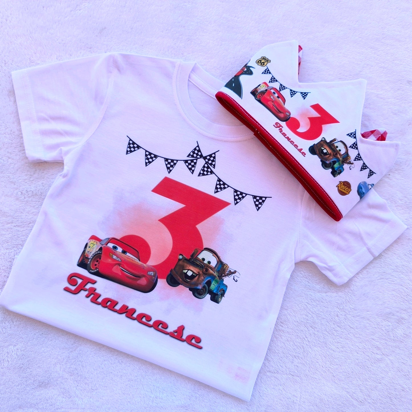 CONJUNTO cumpleaños cars